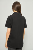 Polera casual  negro dkny talla M 746