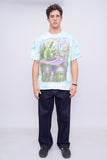 Polera Multicolor Liquid Blue Talla Xxl Image 3
