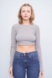 Top Gris Zara Talla Xs