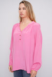 Blusa Rosado Lilly Pulitzer Talla S Image 1