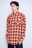 Camisa escocesa naranjo Carhartt Talla Xl Image 1