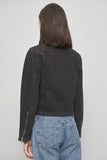 Chaqueta denim  negro gap talla M 981