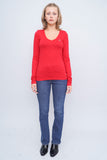 Polera Rojo Lacoste Talla 36 Image 3