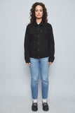 Chaqueta denim  negro levis talla M 674