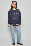 Bomber casual  azul nostalgic talla S 884