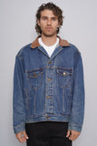 Jacket Azul Marlboro Country Store Talla L Image 0