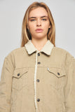 Chaqueta casual  beige levis talla M 555