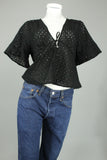 Blusa Negro Madewell Talla M