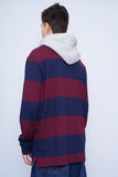 Polerón Burdeo/azul marino polo ralph lauren Talla Xl Image 2
