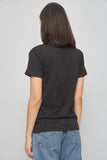 Polera casual  negro 1234 talla Xs 887