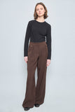 Pantalon casual  café gabriele union talla Xs 974