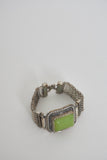 Pulsera vintage  verde nostalgic talla S 049