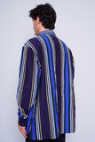 Polera Azul J Crew Talla Xl Image 2