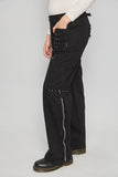 Pantalon casual  negro tripp talla M 057