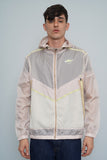 Cortaviento crema Nike Talla L Image 0