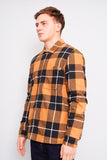 Camisa escocesa cafe Timberland Talla M Image 5
