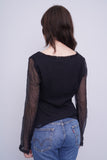 Blusa Negro Inc Talla 6 Image 2