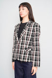 Blazer cuadrille gris Tahari Talla 14 Image 1