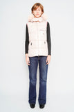 Parka rosa pálido Moncler Talla TU Image 3