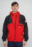 Cortaviento negro/rojo Marlboro Country Store Talla L Image 0