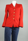 Blazer Rojo Escada Talla 32 Image 0