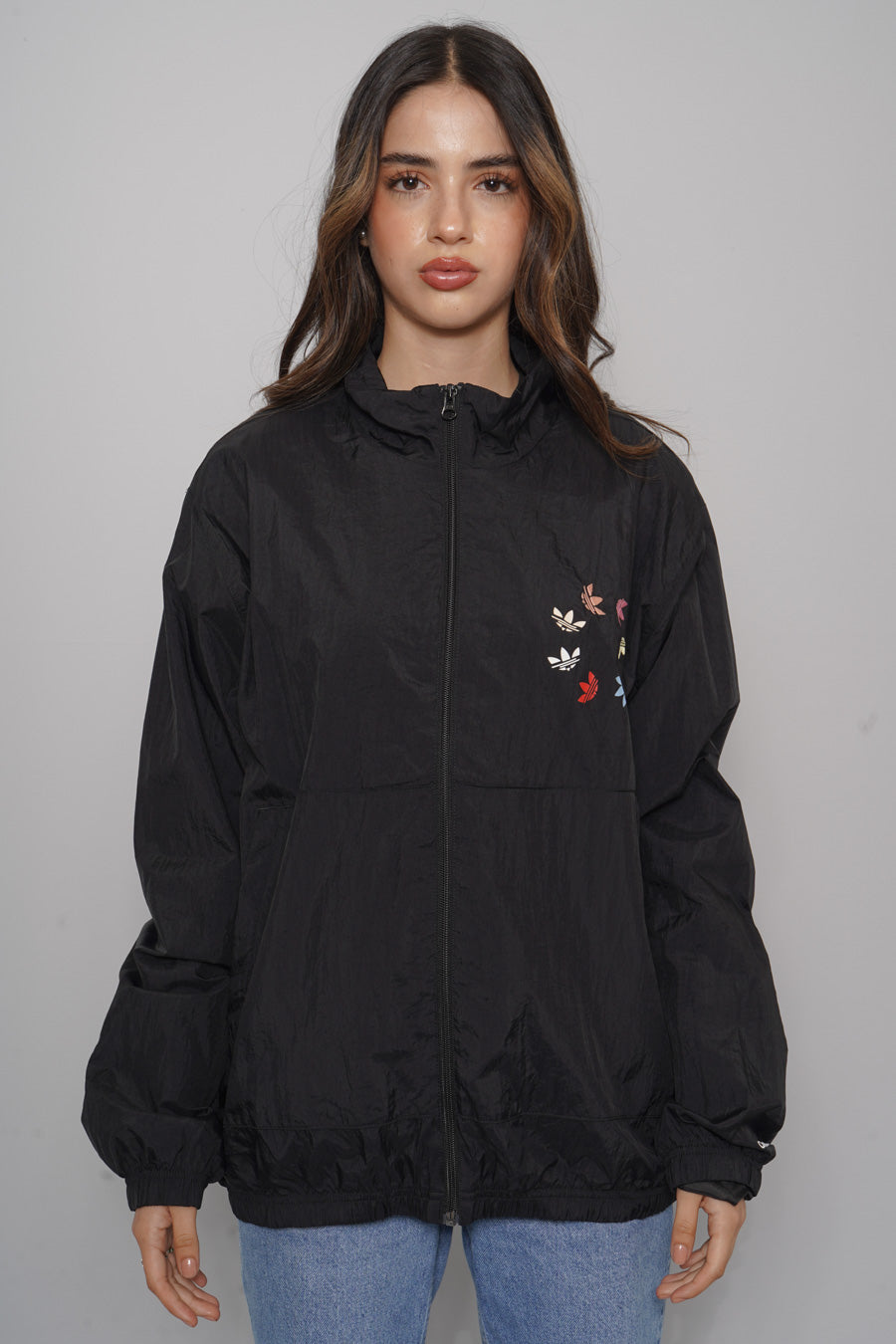 Cortaviento Negro Adidas Originals Talla M – Nostalgic