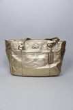 Cartera/Mochila dorado Coach Talla TU Image 0