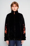 Jacket Negro cheetos x forever 21 Talla M
