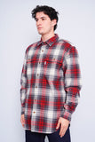 Camisa escocesa roja Carhartt Talla L Image 1