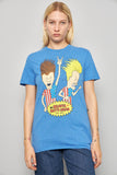 Polera casual  azul beavisandbutthead talla S 533