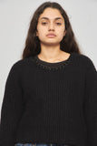 Sweater casual  negro zara talla M 927