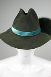 Gorro verde bosque glamourpuss nyc Talla TU Image 3