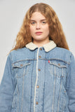 Chaqueta denim  azul levis talla L 187