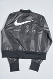 Cortaviento casual  negro nike talla L 534