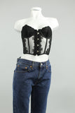 Top Negro Nostalgic Talla Xs