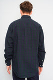 Camisa cuadrille azul/verde Tommy Hilfiger Talla L Image 2