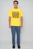 Polera Amarillo harley davidson Talla L Image 3