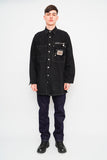 Camisa denim negro paco sport Talla L Image 3