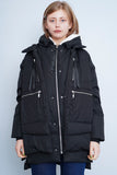 Parka Negro Orolay  Talla S Image 0