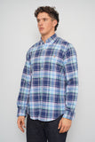 Camisa escocesa azul ralph lauren Talla M Image 1