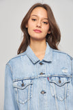 Chaqueta denim  azul levis talla M 087