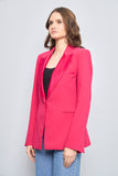 Blazer casual  rosado zara talla S 761