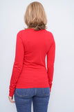 Polera Rojo Lacoste Talla 36 Image 2