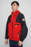 Cortaviento negro/rojo Marlboro Country Store Talla L Image 1