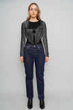 Top plateado Urban Outfitters Talla M Image 3