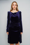 Vestido Azul lauren ralph lauren Talla 14