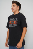 Polera Negro harley davidson Talla Xl Image 1