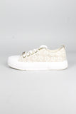 Zapatilla crema Michael Kors Talla 37 Image 0