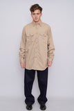 Camisa Beige Fr Carhartt Talla L Image 3