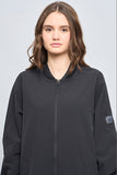 Cortaviento casual  negro  adidas talla M 790